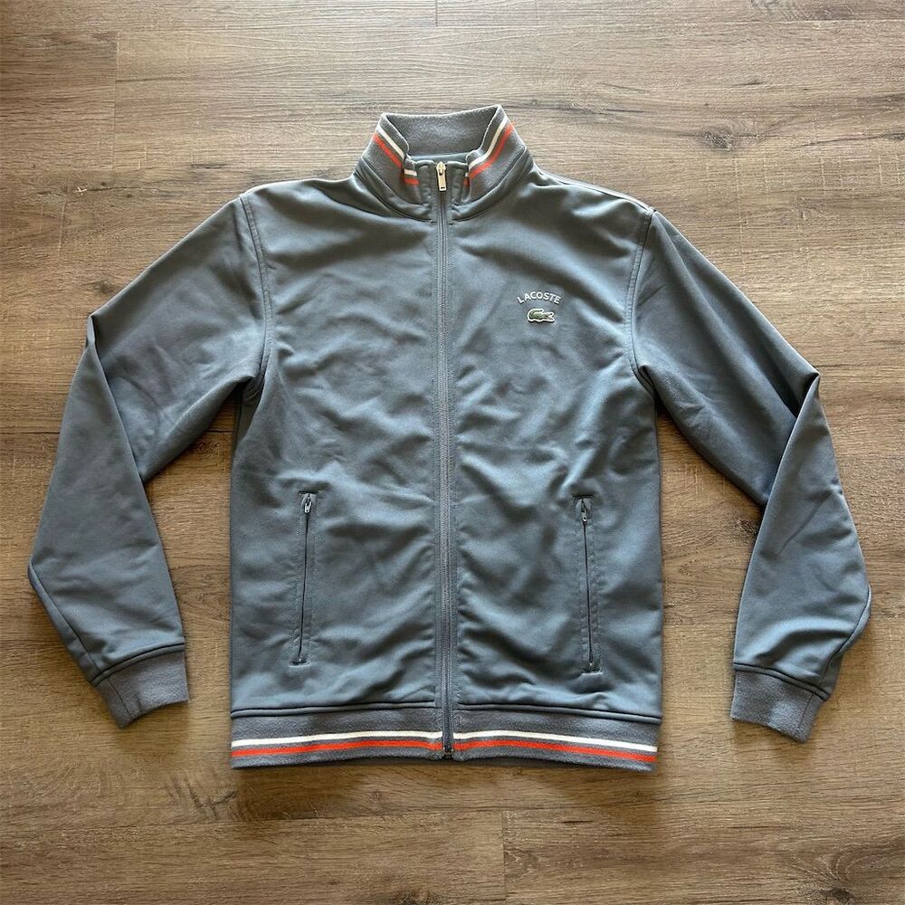 Men’s Grey Varsity Style Jacket Size M